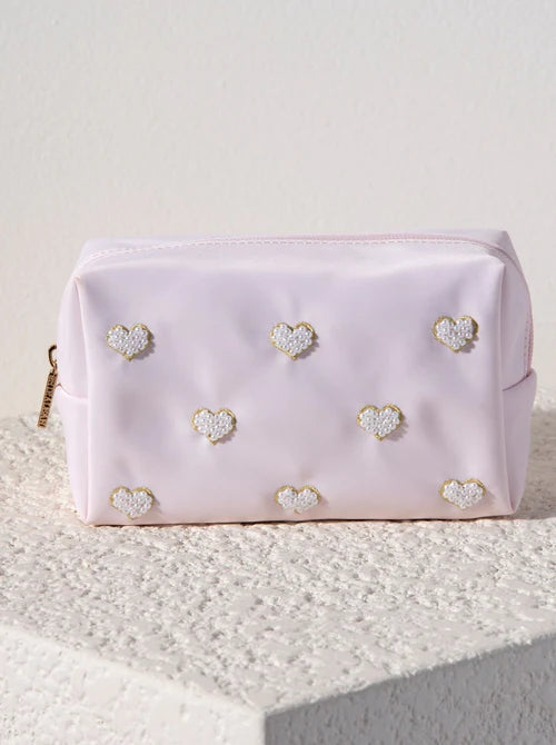 Hearts Zip Pouch