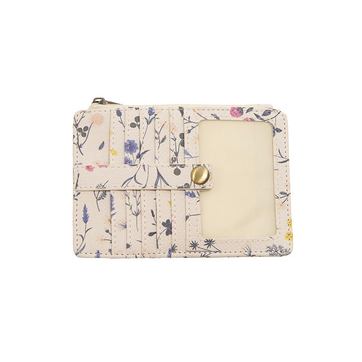 Penny Mini Travel Wallet in Neutral Floral