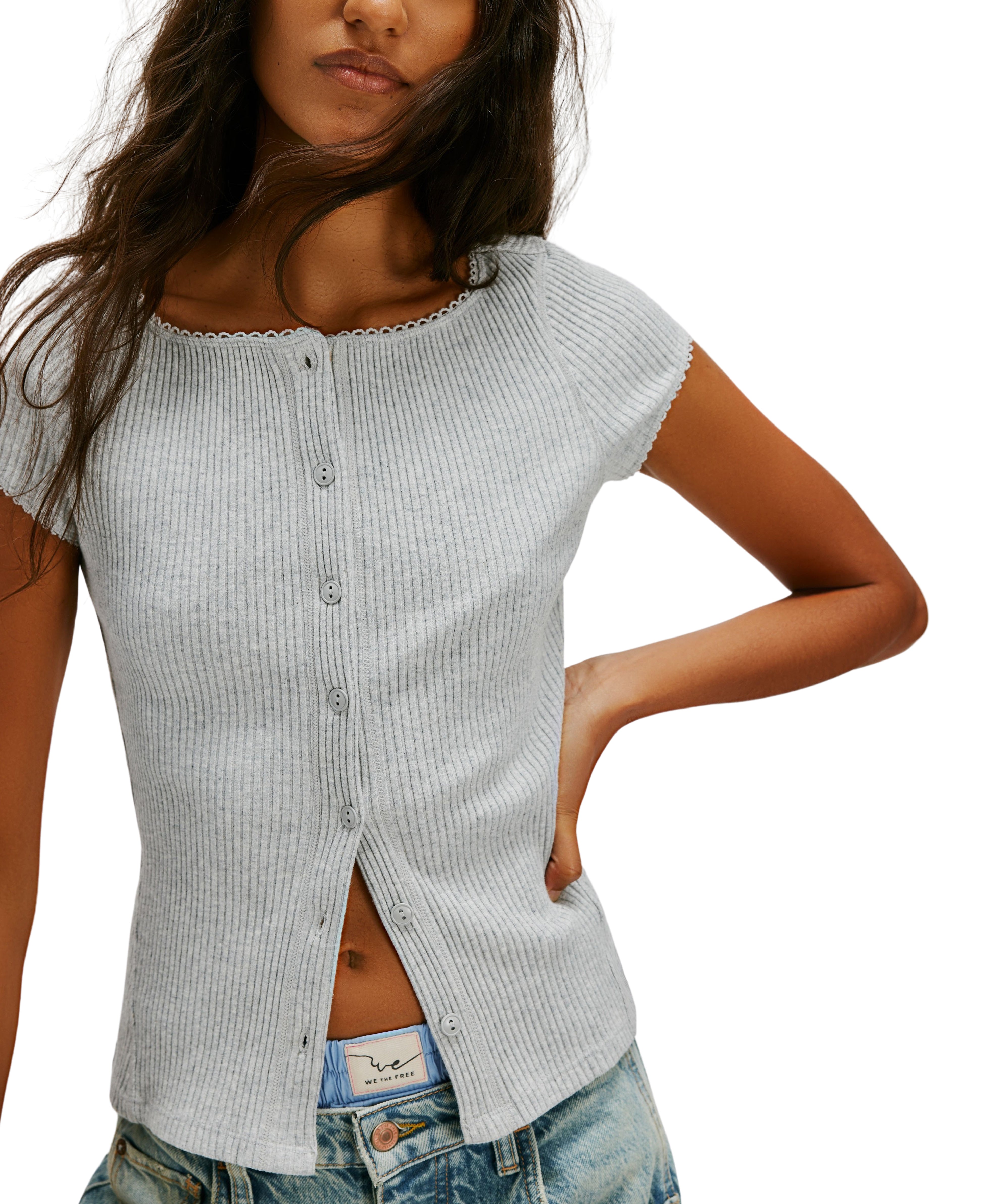 Most Wanted Cardi in Heather Grey | Madison's Niche