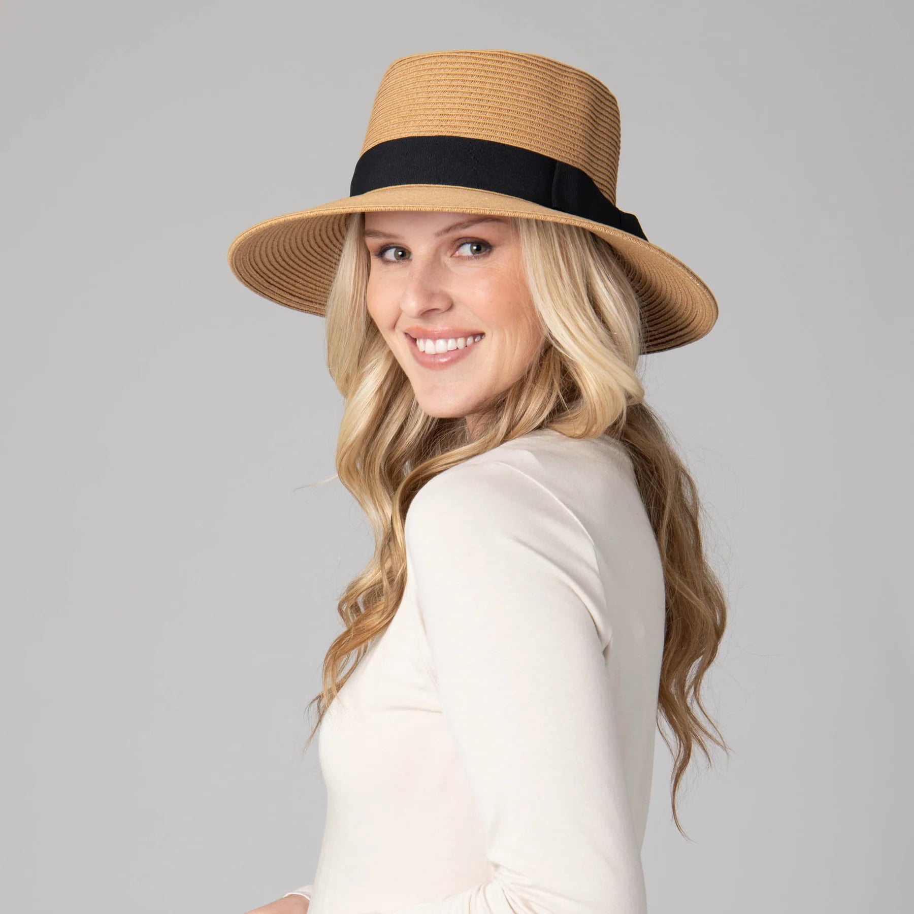 Ultra Braid Hat with Bow Madison's Niche Madison's Niche