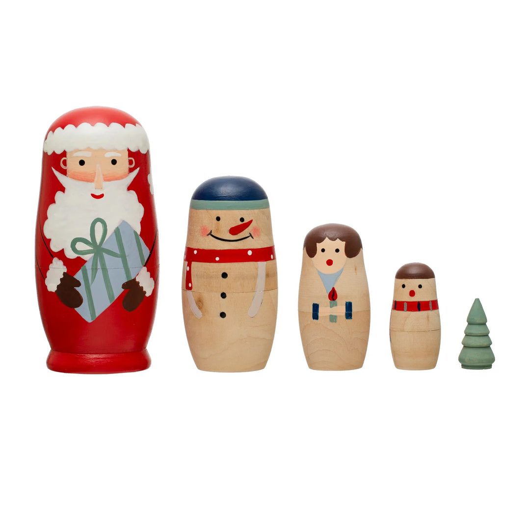Christmas Nesting Dolls - Madison's Niche