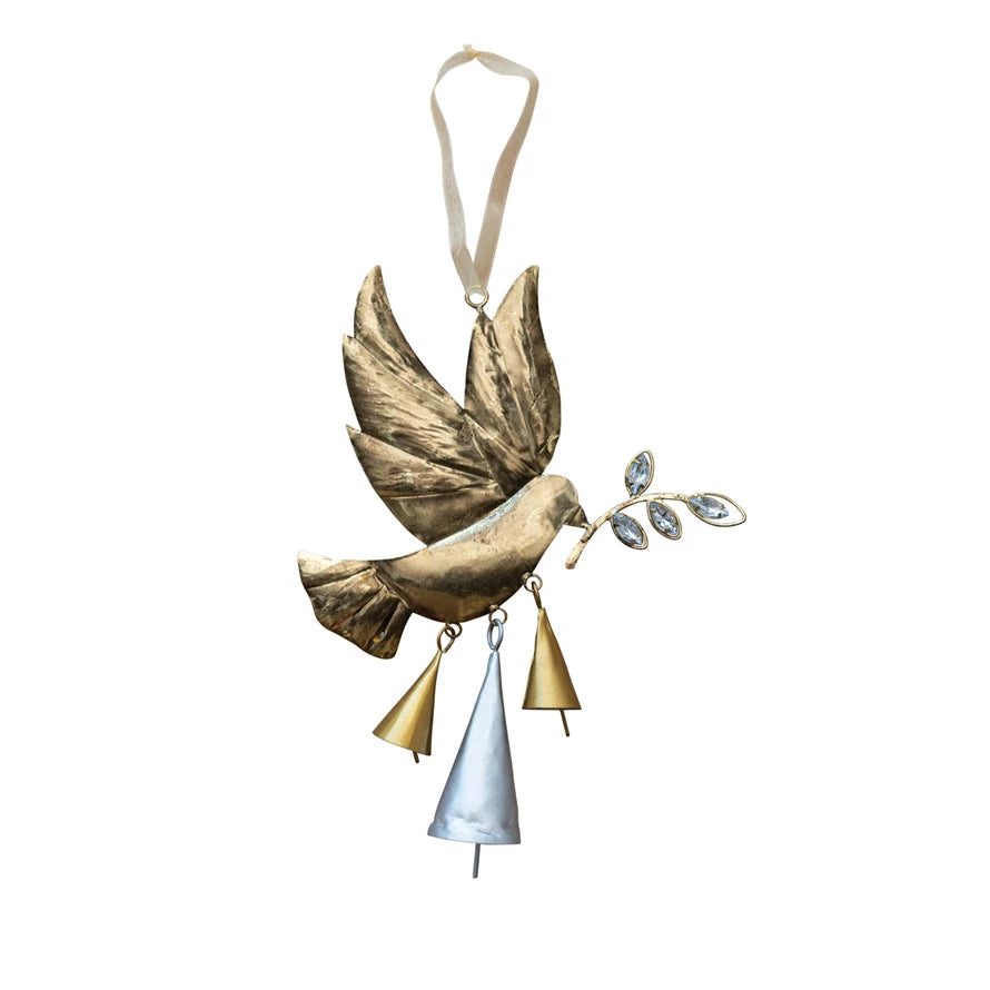 Dove & Olive Branch Ornament - Madison's Niche