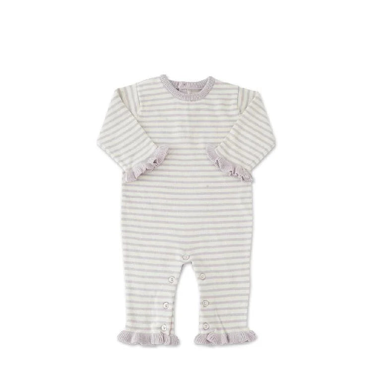 Ruffle Striped One-Piece - Madison's Niche