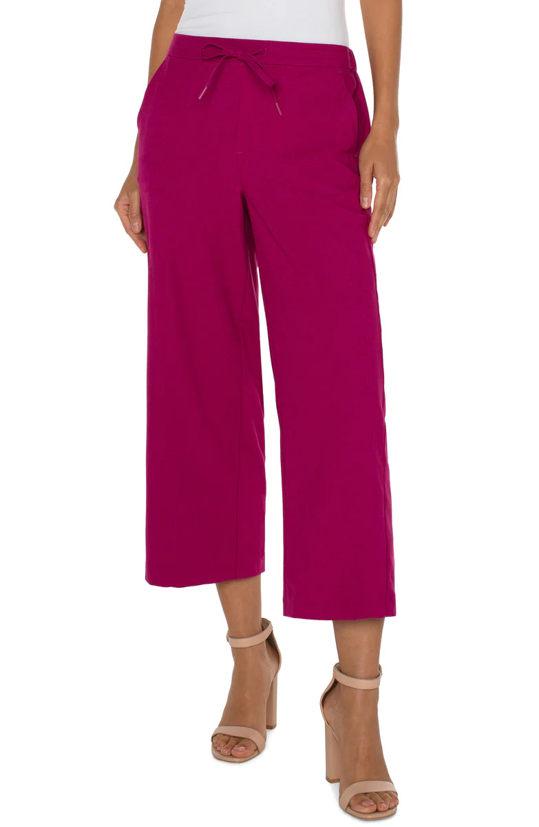 Pull On Wide Leg Crop Trouser Madison's Niche Madison's Niche