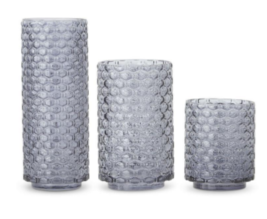Blue Glass Vase - Madison's Niche