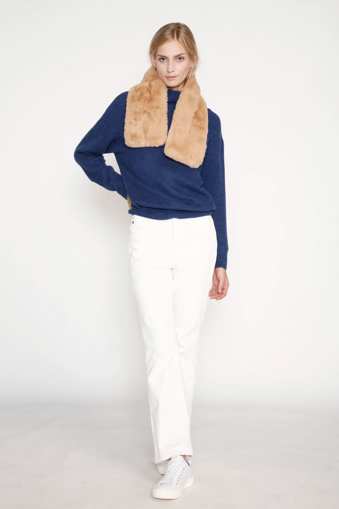Elaine Scarf in Camel - Madison's Niche