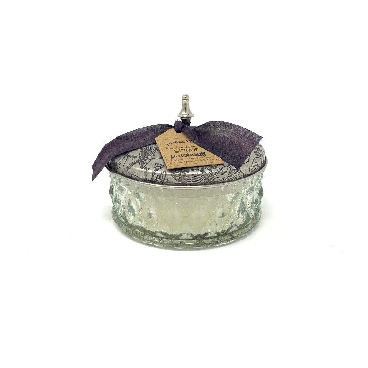 Ginger Patchouli Camellia Pot Candle Madison's Niche Madison's Niche