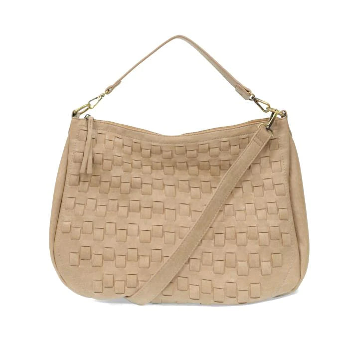 Kali Woven Hobo in Buff - Madison's Niche