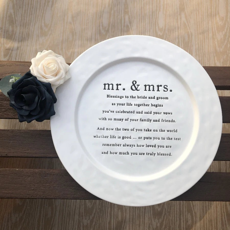 Wedding Blessing Platter - Madison's Niche 