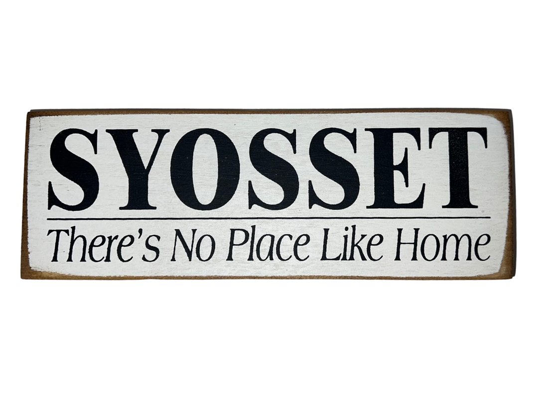 "No Place Like Home" Syosset Tiny Town Sign - Madison's Niche