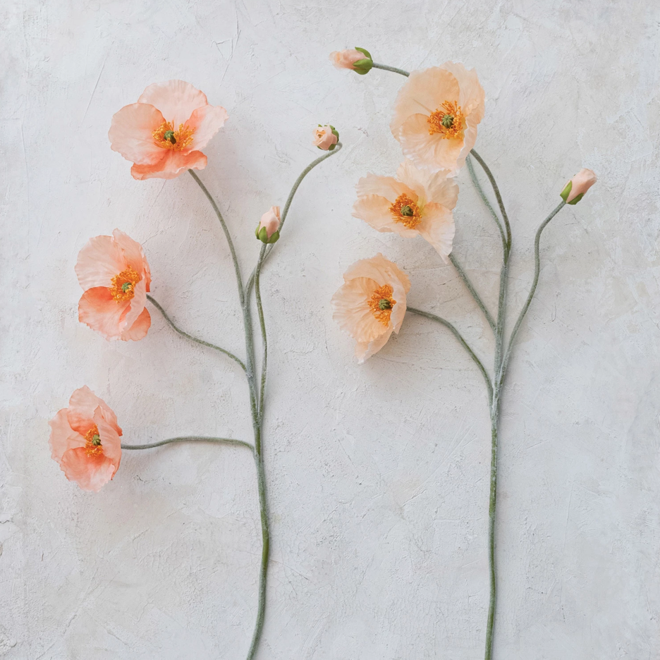 Vases + Faux Flowers