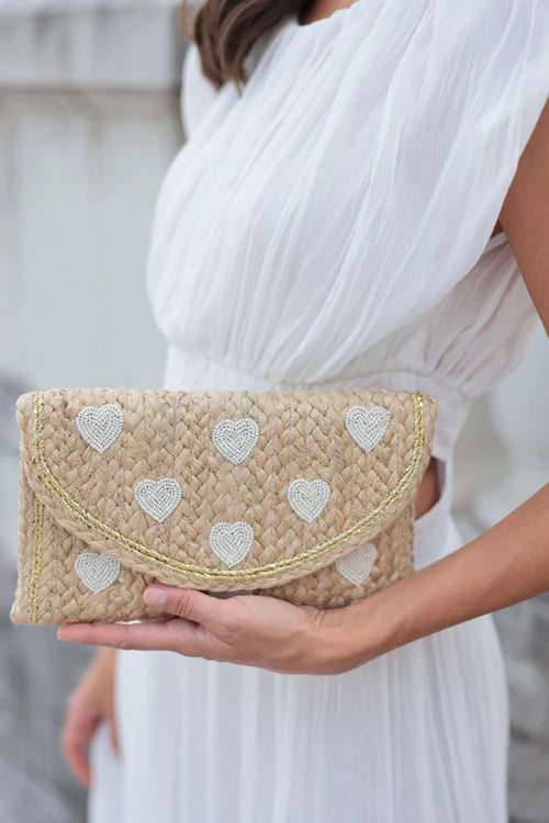 Hearts Clutch