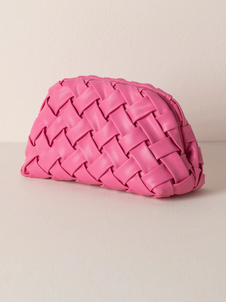 Char Clutch in Pink