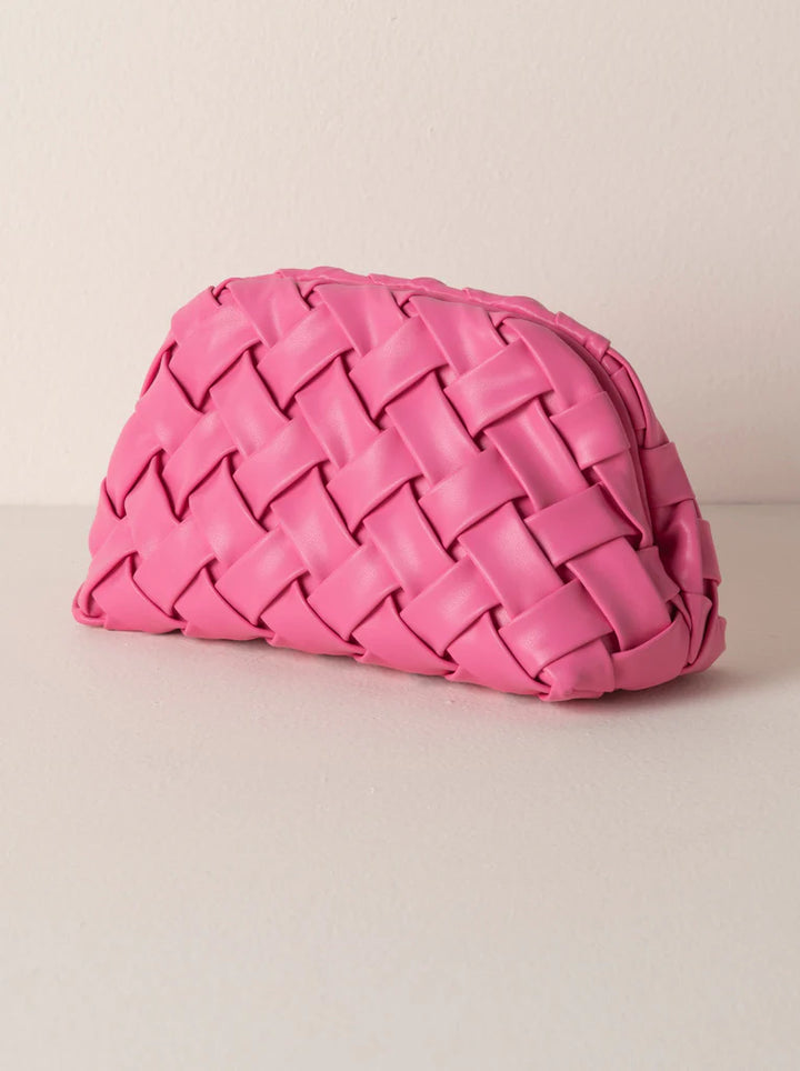 Char Clutch in Pink