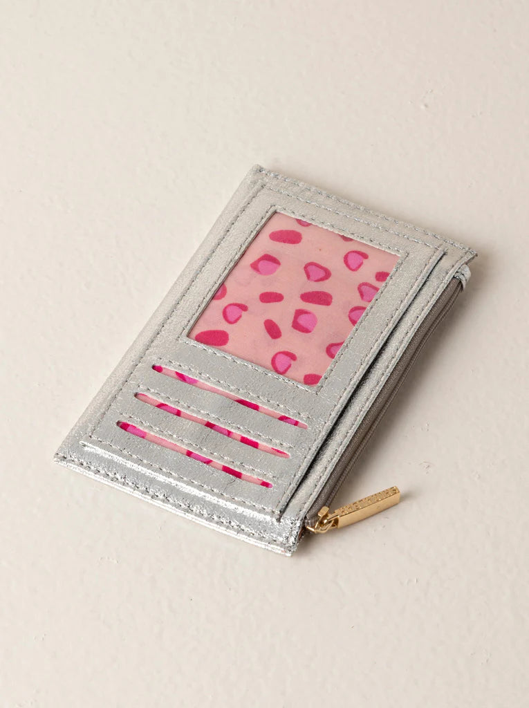 Sklyer Card Holder in Silver - Madison's Niche 