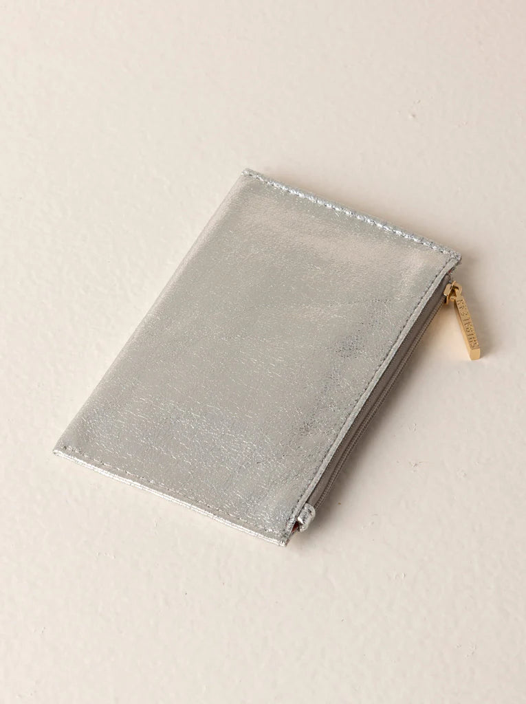 Sklyer Card Holder in Silver - Madison's Niche 