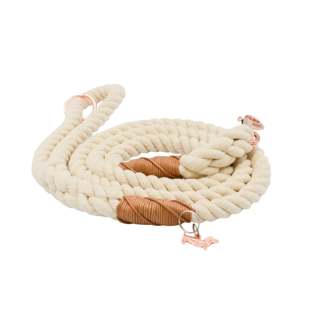 Rope Leash in Natural