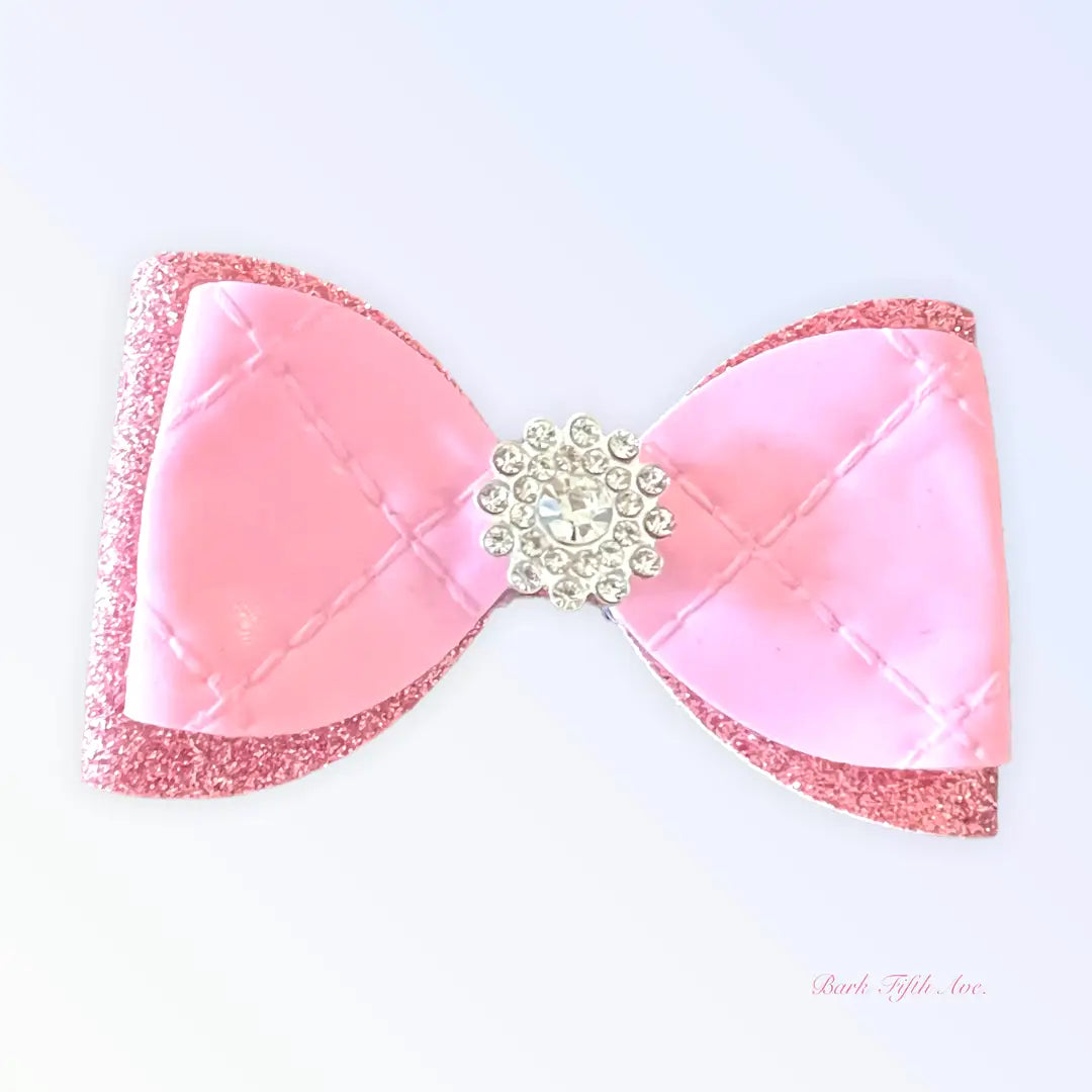Quilted Glam Spring Bow