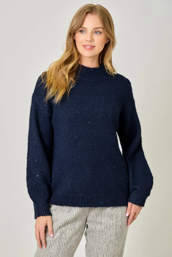 Sparkle Sweater in Blue Madison's Niche 