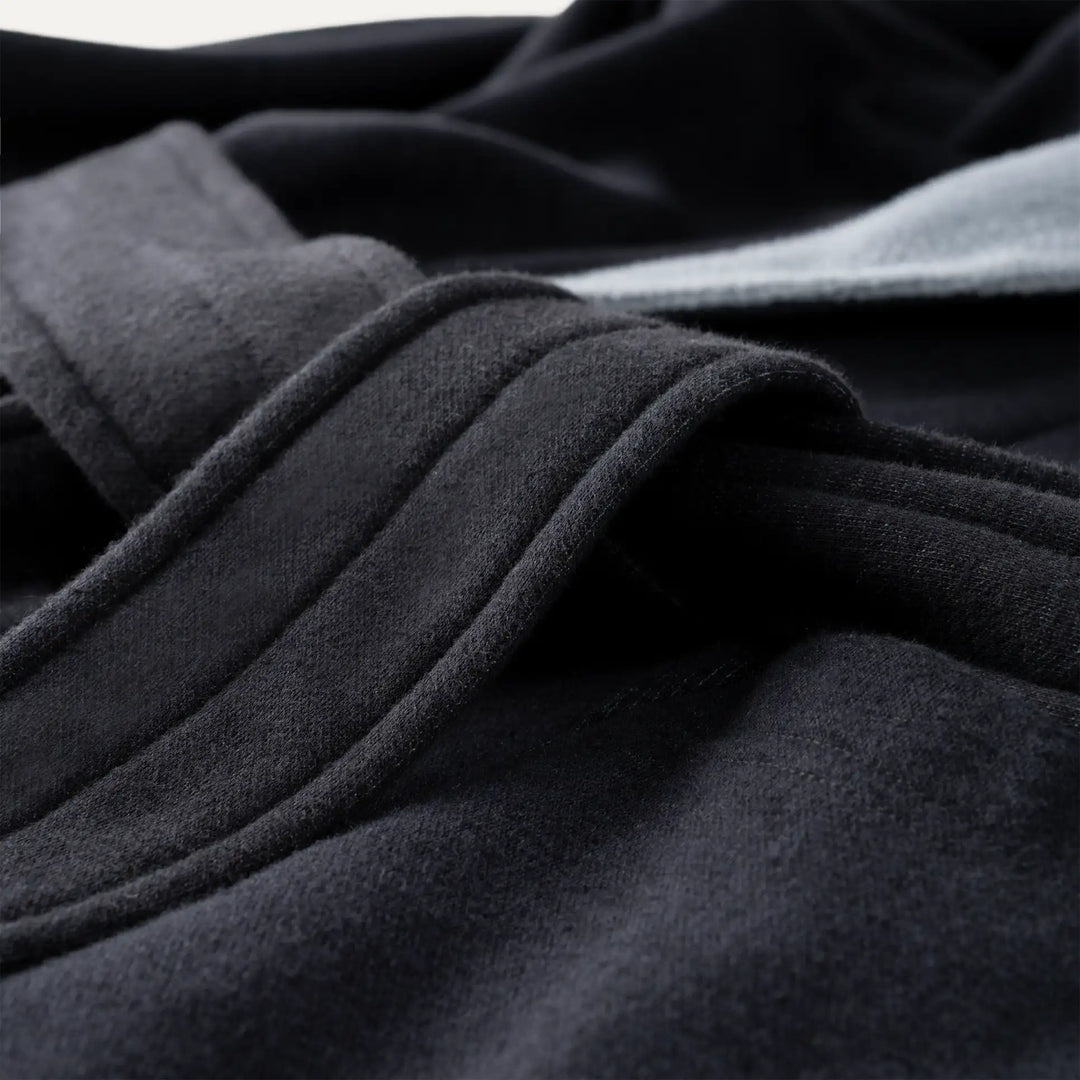 Robinson Robe in Black Heather - Madison's Niche 