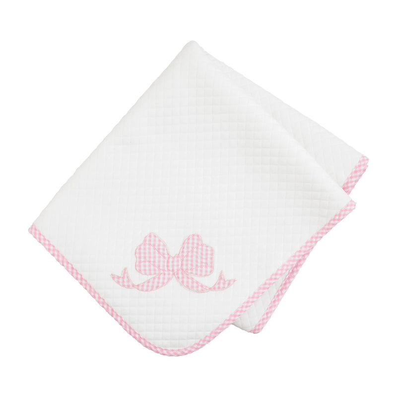 Bow Quilted Blanket - Madison's Niche 