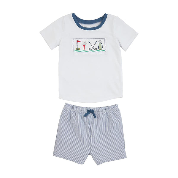 Golf Smocked Short Set Madison's Niche 