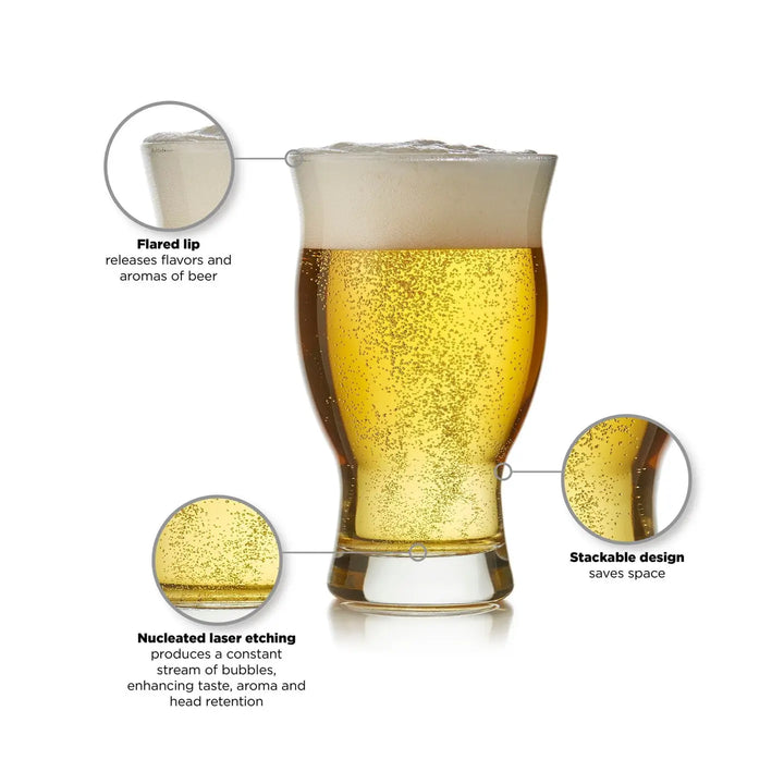 Pint Beer Glass - Madison's Niche 