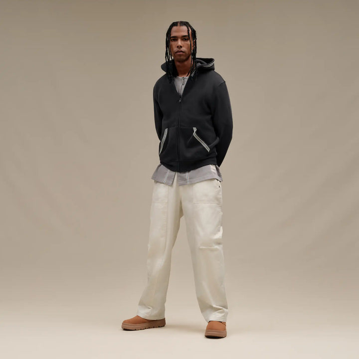 Tasman Full Zip Hoodie in Tar