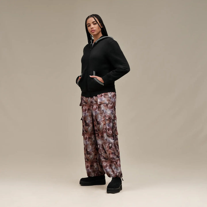 Tasman Full Zip Hoodie in Tar