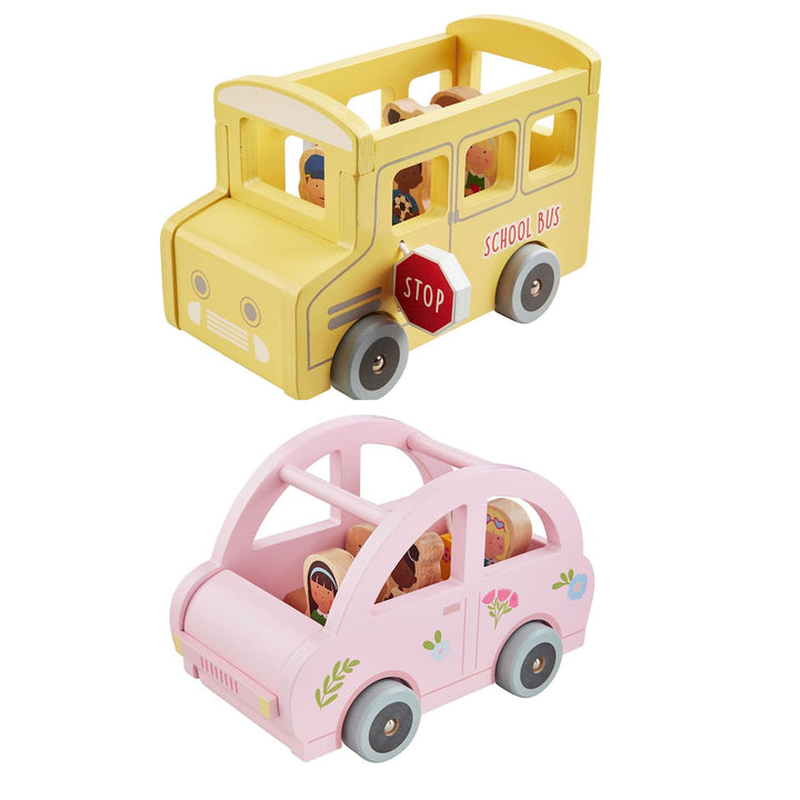 School Bus Toy Set