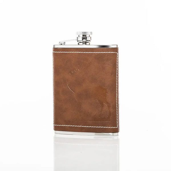 Deer Stamped Flask Madison's Niche 