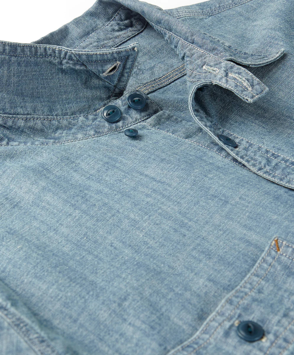 Chambray Utility Shirt | Madison's Niche
