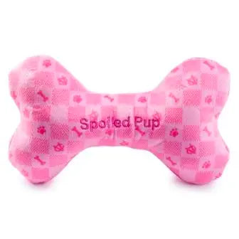 Pink Check Chewy Vuiton Bone - Madison's Niche 