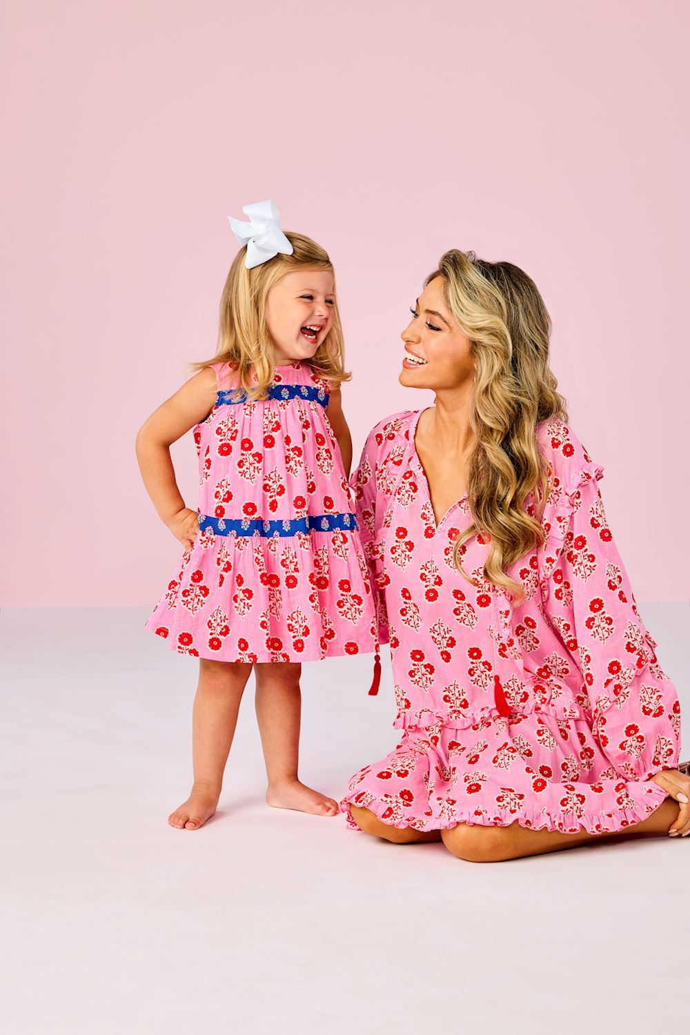 Mixed Block Print Dress