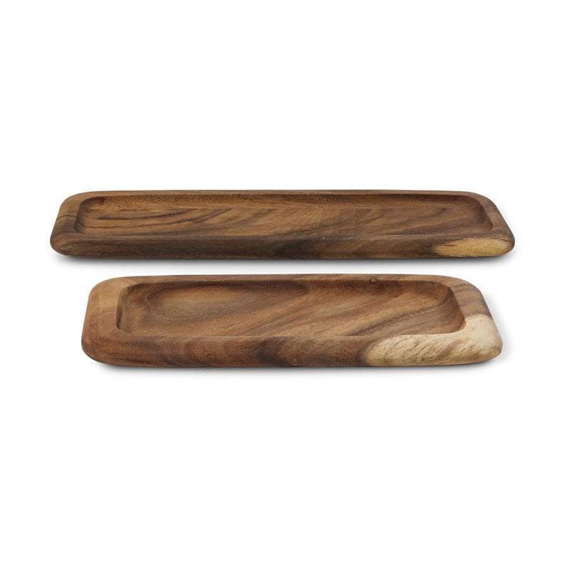 Carved Wood Tray - Madison's Niche 