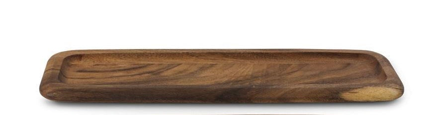 Carved Wood Tray - Madison's Niche 