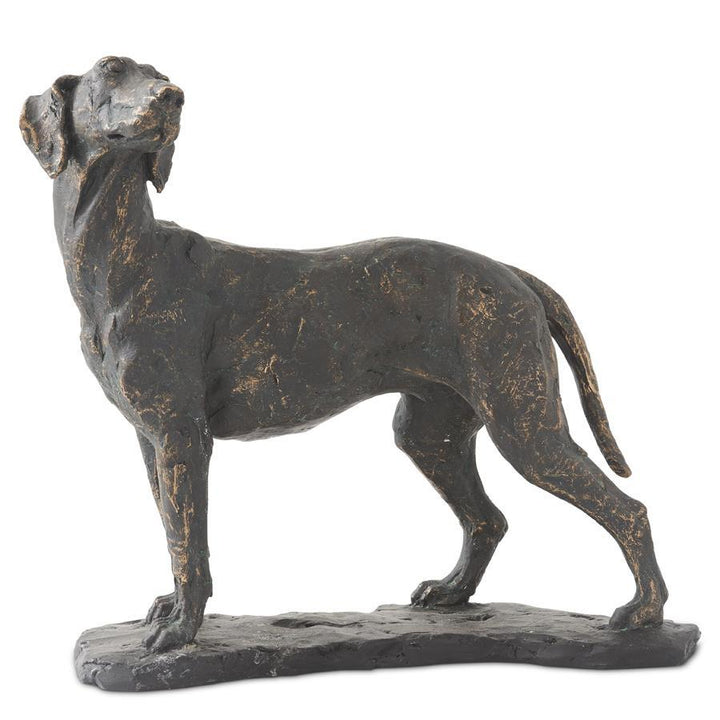11" Standing Dog Statue