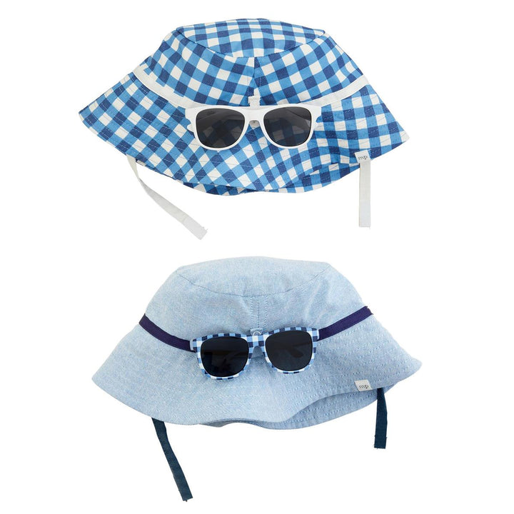 Faille Hat & Sunglasses
