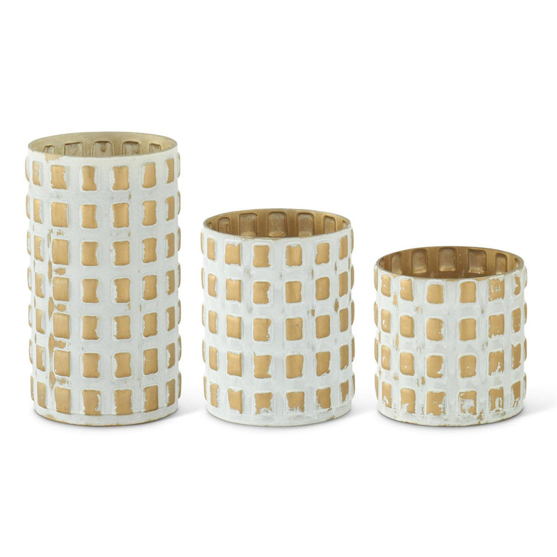 Gold & White Holder - Madison's Niche 
