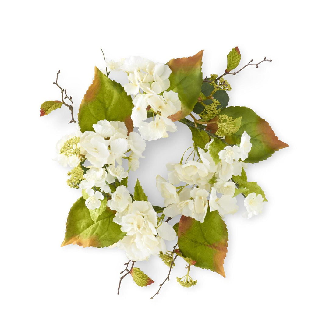 16" Hydrangea Wreath - Madison's Niche 