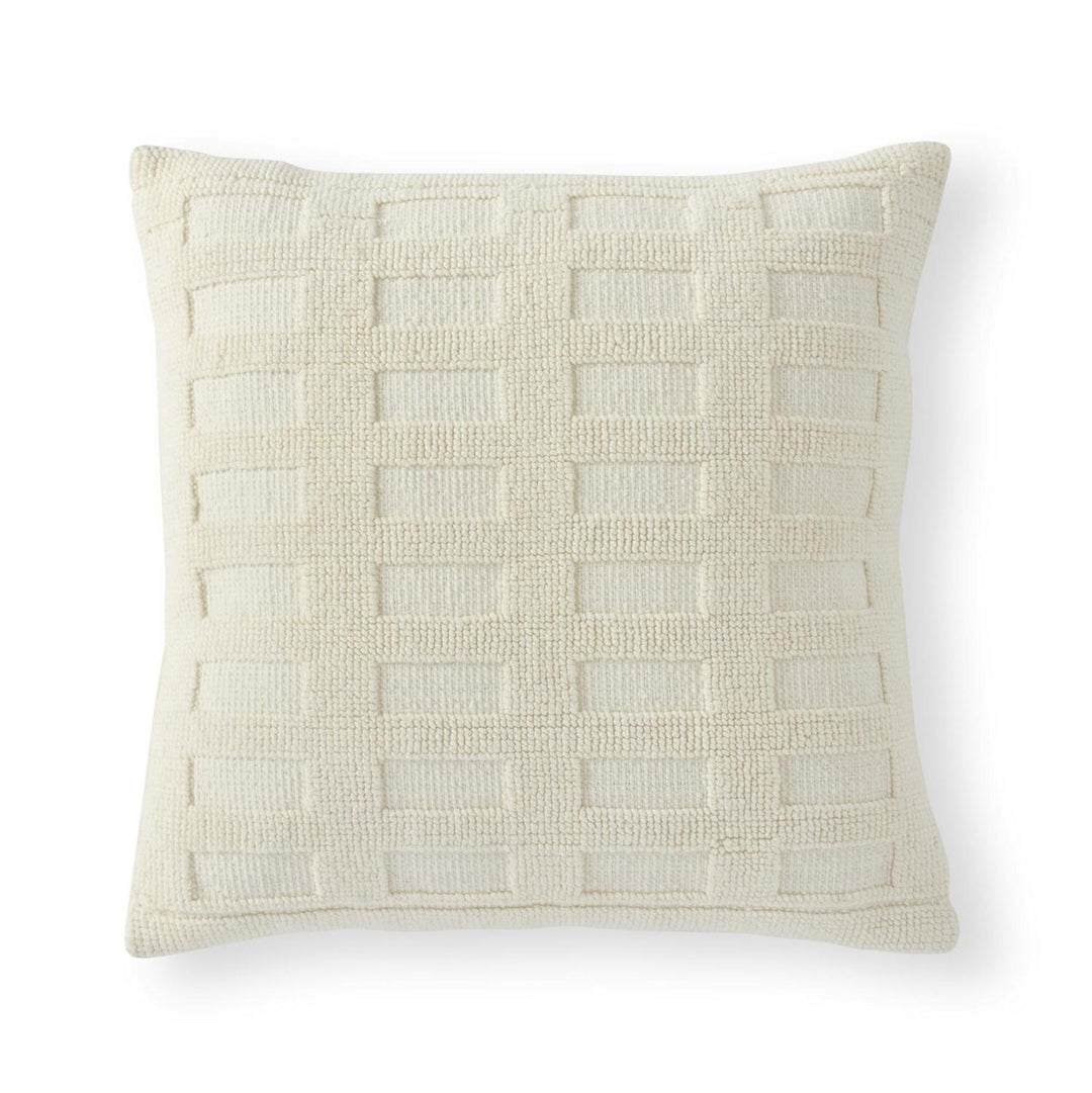 Cream Knit Pillow 20"