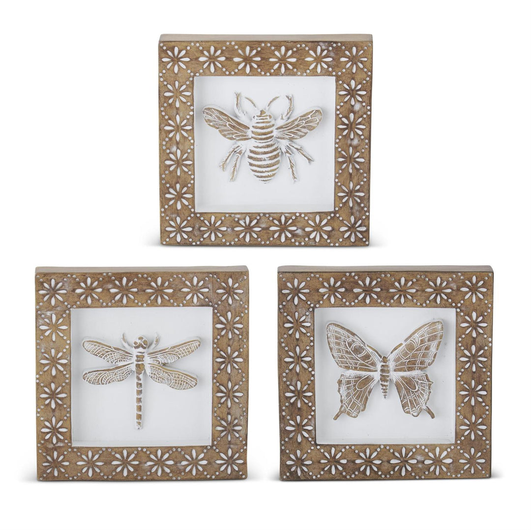 Carved Insect Block - Madison's Niche 