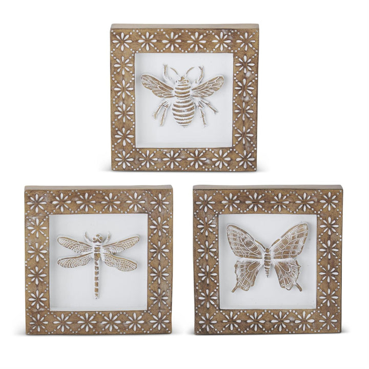 Carved Insect Block - Madison's Niche 