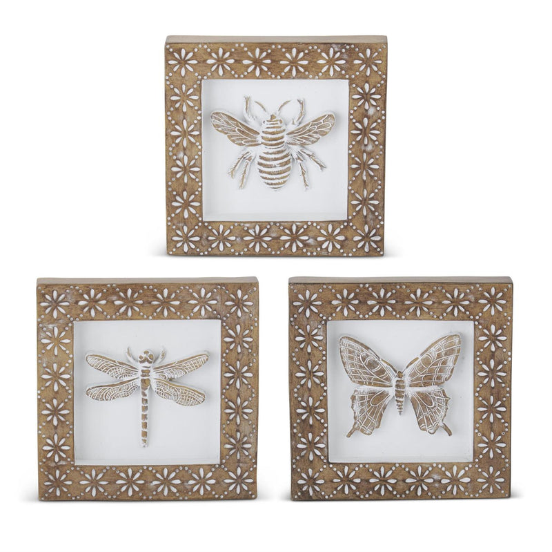 Carved Insect Block - Madison's Niche 