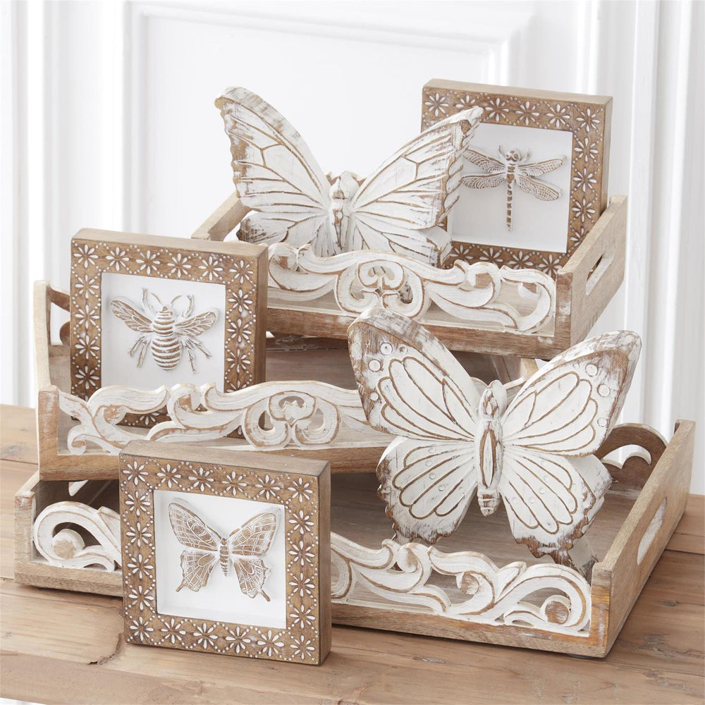 Carved Insect Block - Madison's Niche 