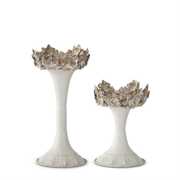 Floral Edge Pillar Holder Madison's Niche 