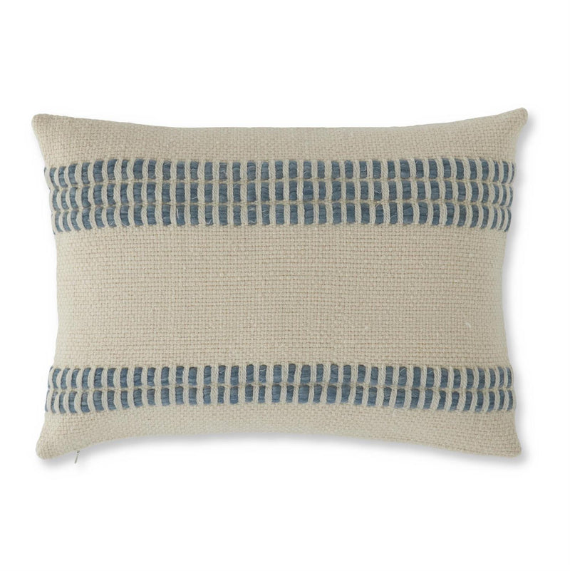 Blue & White Lumbar Pillow - Madison's Niche 