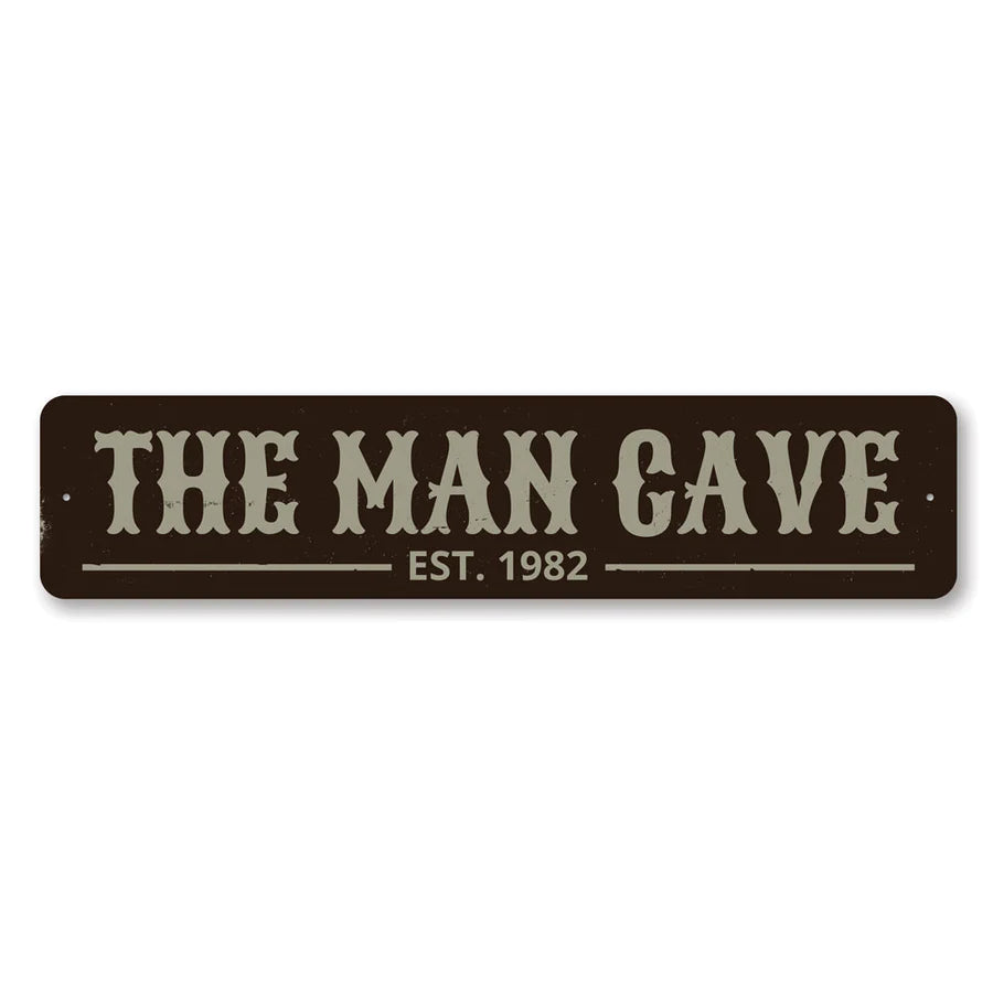 "Man Cave" Sign