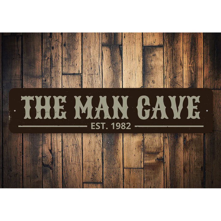 "Man Cave" Sign