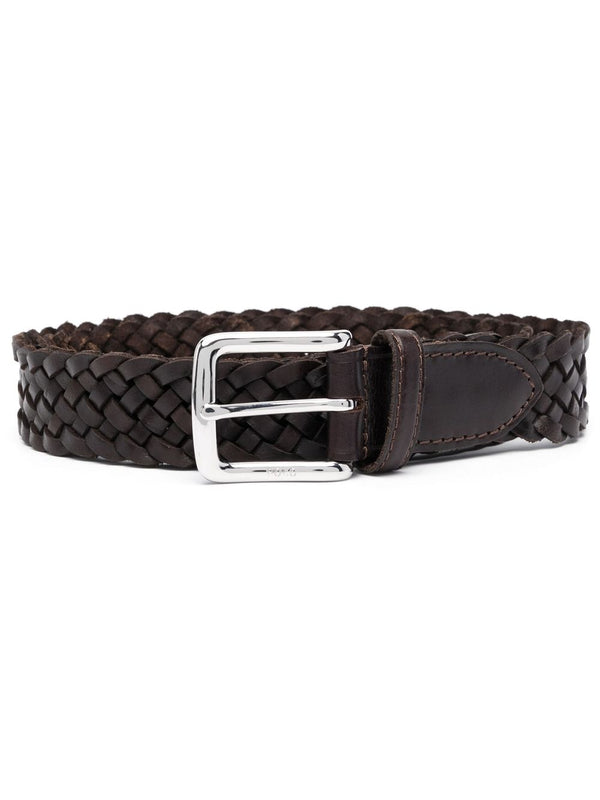 Westend Braided Belt in Dark Brown - Madison's Niche 